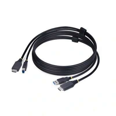 Afbeelding van StarTech.com HU1226 KVM CABLE toetsenbord video muis (kvm) kabel Zwart