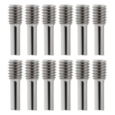 Afbeelding van YINETTECH 12 Stks M3x12MM Hard Staal Aandrijfassen Schroefspelden Compatibel met Axiale SCX10 90046 Traxxa s TRX 4 D90 Tamiyas CC01 1/10 RC Crawler Auto