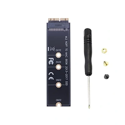 Afbeelding van WANGCL M2 MacBook Luchtadapter Nvme Pcie Adapter NVME/AHCI SSD Opgewaardeerde Kit voor Upgrade Pro 2013 2015 Air 2017