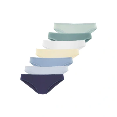 Afbeelding van Vivance Brazilian slip met fijne kantafwerking en van zachte katoenkwaliteit (7 stuks in set)