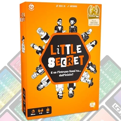 Afbeelding van ATM Gaming Little Secret Bordspellen, bluffspel, creativiteit en verdachten, grappig bordspel voor kinderen volwassenen, gezelschapsspellen
