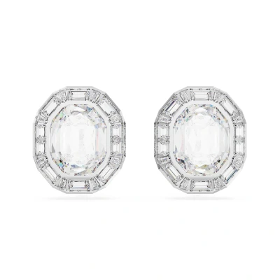 Afbeelding van Swarovski 5669913 Mesmera Zilverkleur Oorbellen horloge