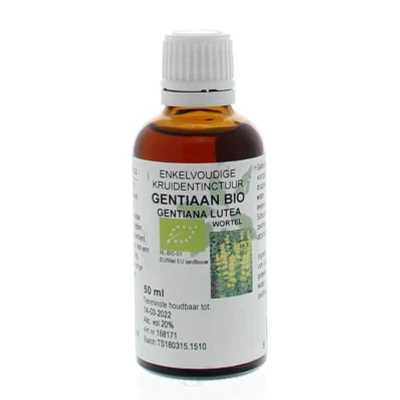 Afbeelding van Natura Sanat Gentiana Lutea Radix / Gentiaan Tinctuur Bio, 50 ml
