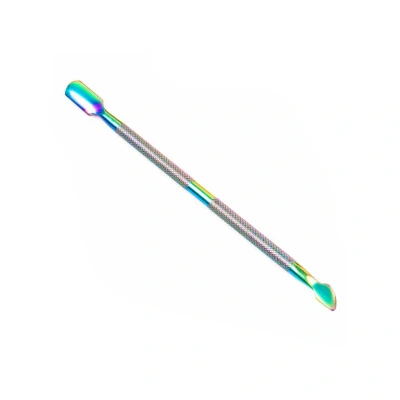 Afbeelding van Clavier Nail And Cuticle Pusher Nagelriemduwer Bokkepootje Rainbow #LARGE