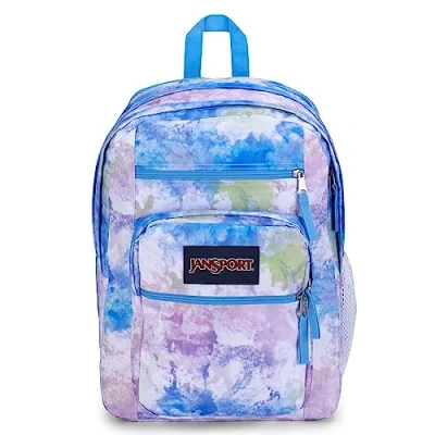 Afbeelding van JanSport Big Student, Grote Rugzak, 55 L, 43 x 33 25 cm, 15in laptop compartment, Batik Wash