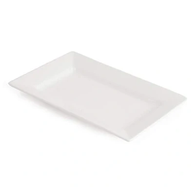 Afbeelding van Olympia Lumina rechthoekige schalen met brede rand 25,7x15,5cm (4 stuks)
