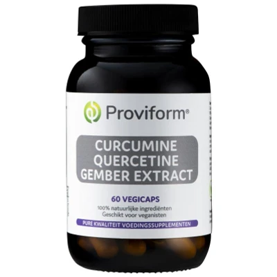 Afbeelding van Proviform Curcumine quercetine gember extract 60 vcaps