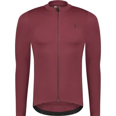 Afbeelding van BBB Cycling Essence LS Fietsshirt Lange Mouwen Heren Allround Wielershirt Wielrenshirt Rood Maat XXL BBW 420