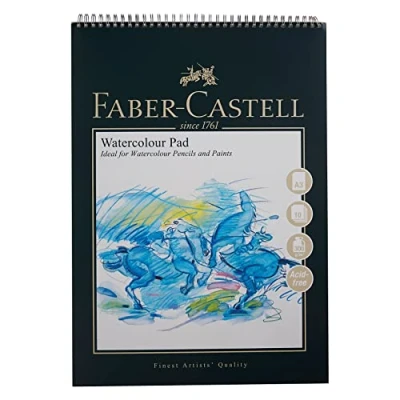 Afbeelding van Faber Castell Art &amp; Graphic spiraalbinding, aquarelblok, A3, 300 g/m², blok met 10 vellen