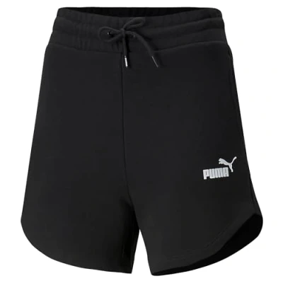 Afbeelding van Puma Essentials HIGH Waist Shorts, Dames, Maat: XS, black