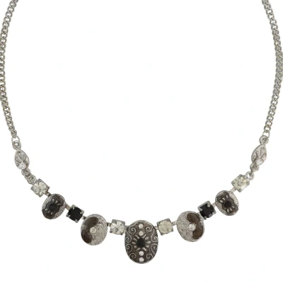 Afbeelding van Behave Ketting decoratief design met steentjes