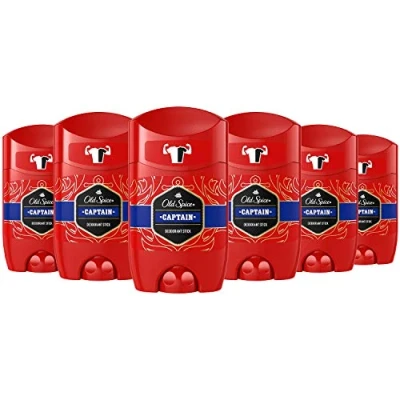 Afbeelding van 6x Old Spice Deodorant Stick Captain 50ml