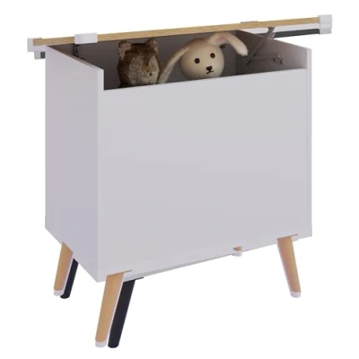 Afbeelding van VCM Holztruhe Maße ca. H. 65 x B. 68 T. 39 cm Kiste für alle Wohnräume Aufbewahrungsbox Bosula L