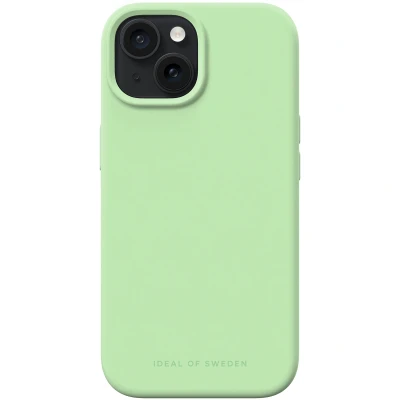 Afbeelding van Apple iPhone 15 Hoesje Kunststof iDeal of Sweden Hardcase/Backcover Mintgroen Telefoonhoesje Shockproof/Valbescherming