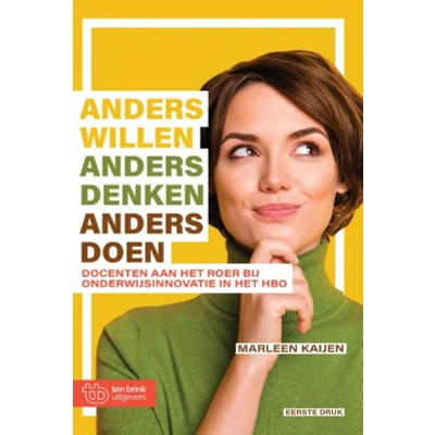 Afbeelding van Anders denken, willen, doen (Paperback)