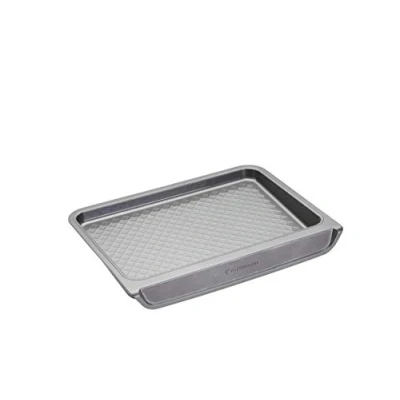 Afbeelding van KitchenCraft MasterClass Smart Stack Bakplaat Met Antiaanbaklaag Koolstofstaal ‎40,5 x 30,5 4,5 Centimeter Grijs