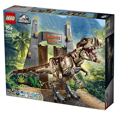 Afbeelding van LEGO Jurassic World Park: T. rex Chaos 75936
