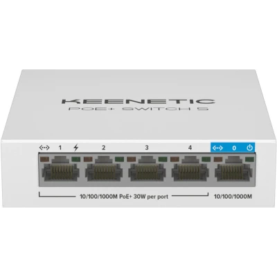 Afbeelding van Keenetic POE+ Switch 5 PoE splitter