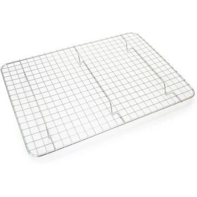 Afbeelding van Meyerhoff Bakery RVS afkoelrek / taartrooster 37.5 x 25.5 2.5 cm zilverkleurig