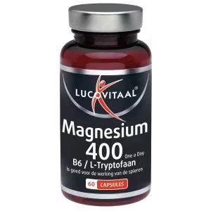 Afbeelding van Lucovitaal Magnesium 400 met B6 en L Tryptofaan