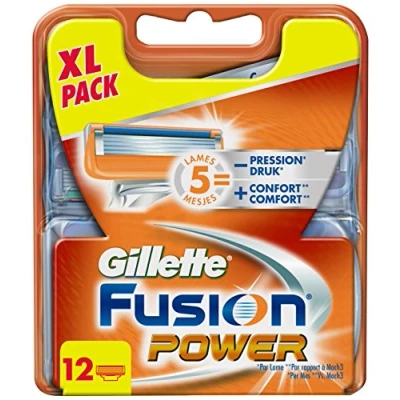 Afbeelding van Lekmodel Gillette Fusion Power Scheermesjes, 12 Stuk