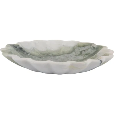 Afbeelding van Present Time Schaal Flower Groen Ø30cm Scandinavisch