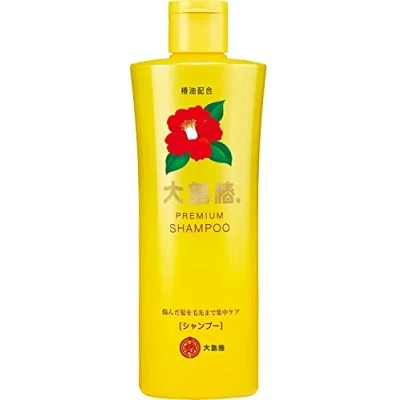 Afbeelding van Oshima Tsubaki Premium Shampoo 300mL (Tsubaki Oil for Damaged Hair Non Silicon)