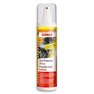 Afbeelding van SONAX Dieptereiniger, glanzend (300 ml), grondige reiniging, intensieve verzorging en duurzame bescherming voor alle kunststof rubberen oppervlakken, art.nr. 03800410