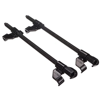 Afbeelding van Spring Set 2 270mm stuks auto veerspanners montagespanner gereedschap tuning verlaging veerpoten en schokdempers chassisveer spanwijdte veerspanner voor universele personenauto&#039;s