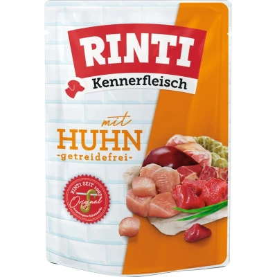 Afbeelding van RINTI &quot;Kennerfleisch&quot; Zakjes 10 x 400 g Kip