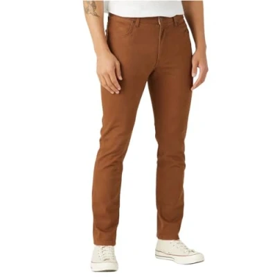 Afbeelding van Wrangler Larston Slim fit jeans, Heren, Maat: 27x32, Bison
