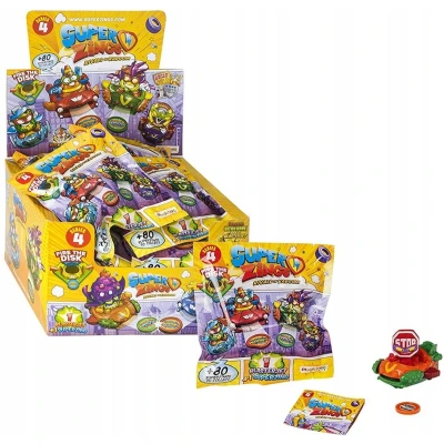Afbeelding van SuperZings Series 4 Blindbag 1 Random Blaster Jet + Superzing Figuur