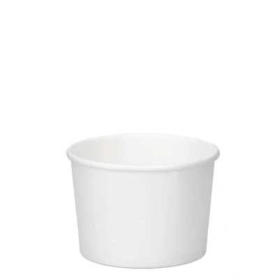 Afbeelding van Kartonnen soepbeker 250ml wit