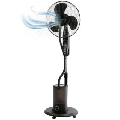Afbeelding van ProfiCare PC VL 3142 LB Vloerventilator Statiefventilator met Luchtbevochtiger Zwart
