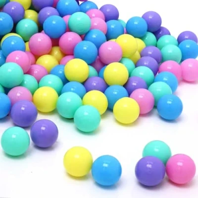 Afbeelding van 50 Kleurrijke Ballen voor Ballenbak 5,5cm Plastic Baby Ballenbad Speelballen