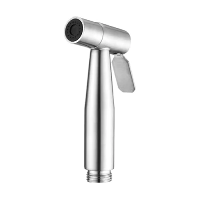 Afbeelding van 1 stuk handdouche, wc douchekop van roestvrij staal, bidetsproeiset handbidetsproeier voor toilet, handdouche (zilver)