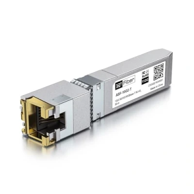Afbeelding van 10G SFP+ RJ45 Copper Transceiver(Cat6a/7, 30m), 10Gbase T Module for Cisco SFP S, Ubiquiti UF 10G, Netgear, TP Link, D Linksys, Mikrotik and Other Open Switches