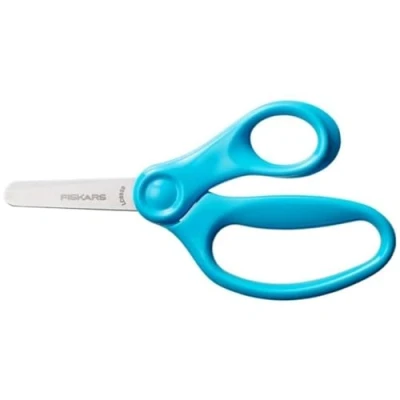 Afbeelding van Fiskars Kinderschaar, vanaf 6 jaar, lengte: 13 cm, voor rechts en linkshandigen, metaal/kunststof, turkoois, 1064072