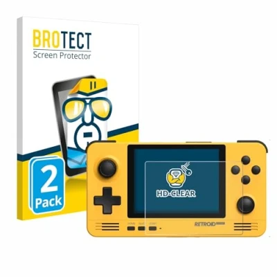 Afbeelding van BROTECT Screenprotector voor Retroid Pocket 2 Folie Beschermfolie transparant (2 Stuks)