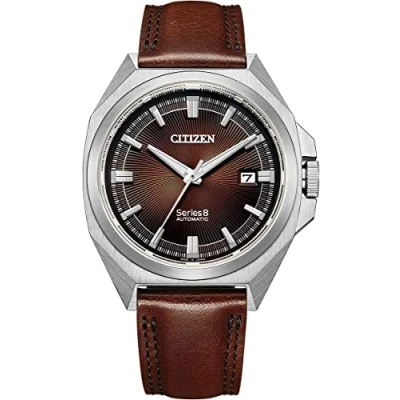 Afbeelding van Citizen Automatic Watch NB6011 11W, bruin, Riemen.