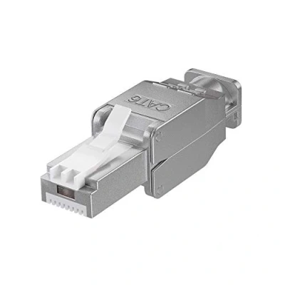 Afbeelding van RJ45 connector Cat6 S/FTP (Voor stugge kern, Field plug)