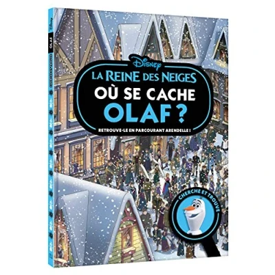 Afbeelding van LA REINE DES NEIGES Où se cache Olaf ? Cherche et trouve Disney: Retrouve le en parcourant Arendelle !