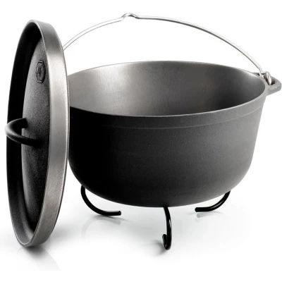 Afbeelding van Guidecast Dutch Oven 5QT Gietijzeren pan bbq gietijzer