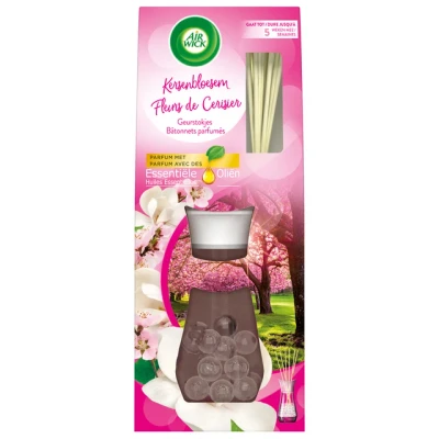 Afbeelding van Geurstokjes airwick reeds essential oil kers 33ml Stuk a 33 milliliter
