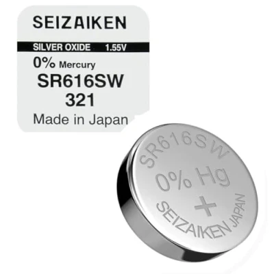 Afbeelding van SR616SW 321 horloge Batterij Seiko 10 stuks