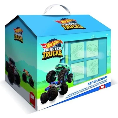 Afbeelding van Kleurhuis MULTIPRINT 9143 7 Hot Wheels stempels