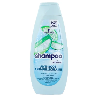 Afbeelding van Schwarzkopf Anti Roos Shampoo met Aloë Vera 400ml