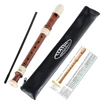 Afbeelding van Classic Cantabile Stellina C sopraan blokfluit barok, bruin