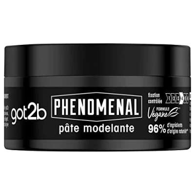 Afbeelding van Schwarzkopf Got2b Phenomenal Moulding Paste 2 x 100 ml