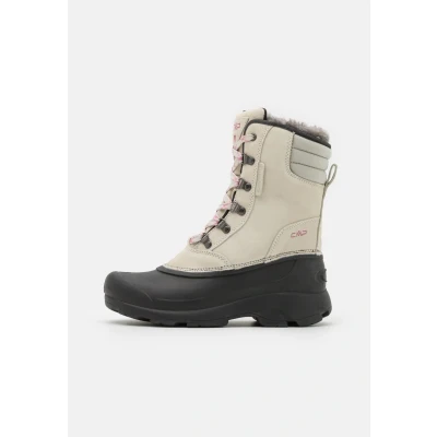 Afbeelding van CMP Kinos WP 2.0 Snowboots, Dames, Maat: 41, Gesso/rose Leer en textiel